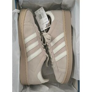 adidas Light Beige and White Sneakers
